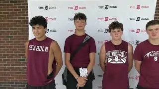 Interview Seaholm 2026 Matthew Groebe, 2026 Casey Goetz, 2026 Evan Patterson and 2026 Jude Amarrah