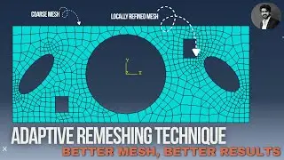 Complete Adaptive Remeshing Guide | Abaqus | Improving Mesh Accuracy Automatically