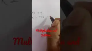 #Shorts#Hindi Songs . Multiplication table conversion to Addition.finally result will same as below