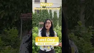 Should You Attempt a New Mock Exam on the Last Day? | IPMAT 2023 | IPMAT 2024