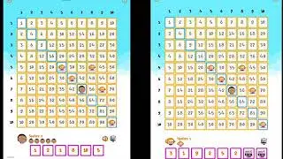 Learn multiplication tables with this online game for two