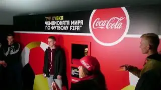 FIFA World cup tour in Krasnoyarsk. Презентация Кубка Мира по футболу в Красноярске