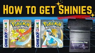 Как получить БЛЕСТЯЩИХ ПОКЕМОНОВ с помощью Gameshark Pro | Золото и серебро