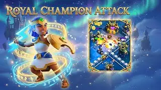 NEW ROYAL CHAMPION ATTACKS TRIK⚜✅