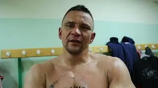 Rekowski w szatni po znokautowaniu Csomora i zakończeniu kariery