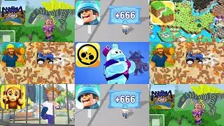 ShinCraft Speed Awakens,I Am Monkey,MergeCrafter,Brawl Stars,Idle Lumber Chopper,Top War Battle