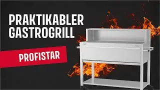 🔥 Profistar II: Der Edelstahl Gastro-Grill f&uuml;r Profis!