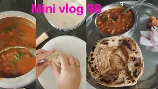 Mini Vlog 98 | Indian working mom morning daily routine | Cooked राजमा और लच्छा परांठा in brunch