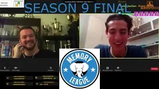 Memory League Season 9 FINAL - Memorizing Numbers, Words, Names, Images and Cards on time