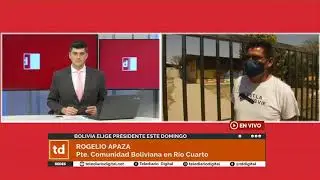 Bolivia elige presidente: 300 residentes de la comunidad votaran en R&iacute;o Cuarto