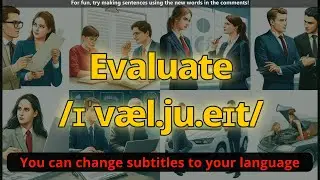 Evaluate meaning with 5 examples