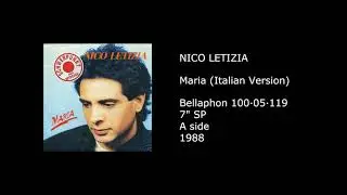 NICO LETIZIA (NICK LETIZIA) - Maria (Italian Version) - 1988