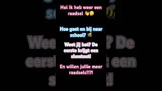 Weet jij het antwoord??? #foryou #lol #funny #raadsel