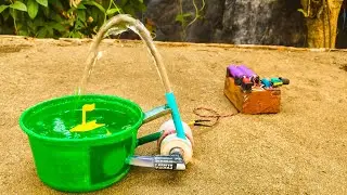High speed mini motor water pump at home 