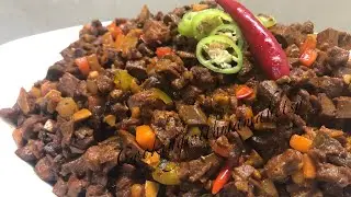 Napakasarap na Bopis ( masarap na pulutan, pwede ring pang ulam