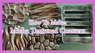 How To Make: Micha Textured Coasters