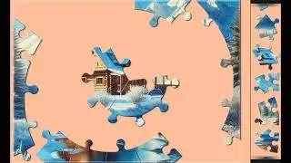 Cozy Winter Retreat🥶❄️ jigsaw puzzle🧩🧩 \\ @funpuzzle1122 