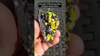 💎Ettringite Crystal😮🇿🇦 #shorts #crystals #minerals #gems #rock
