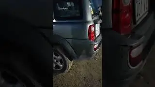 Freelander TD4 exhaust back box deleted #landrover #freelander #reels #video #offroad #exhaustsound