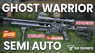 PCP FULL SEMI AUTOMATIS TERBAIKK DI 2025‼️GHOST WARRIOR, SENAPAN ANGIN CANGGIH AKURASI BIKIN NAGIH‼️