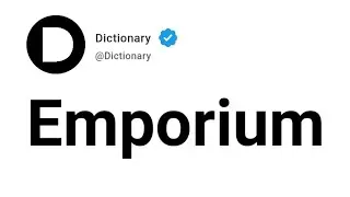 Emporium Meaning In English