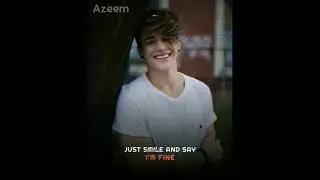 WhatsApp Status - Just Smile And Say I Am Fine