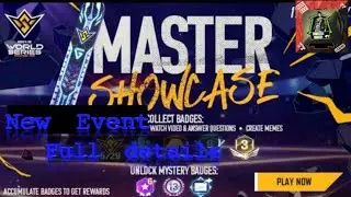 New Master showcase event full details