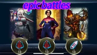 League invasion battles D1: injustice 2 mobile 