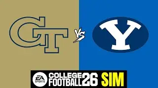 Georgia Tech vs BYU - 12/27 Pop-Tarts Bowl Sim (CFB 26) No Opt-Outs or Transfers