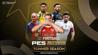 PES 26 SGR PATCH SUMMER SEASON PS4 HEN RELEASE 15/8/25