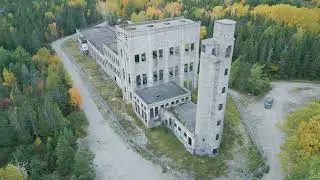 Haunted abandoned pulp mill in Glovertown, NL