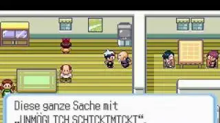 Pokemon Saphir Walkthrough German Part 14 - Faustauhaven