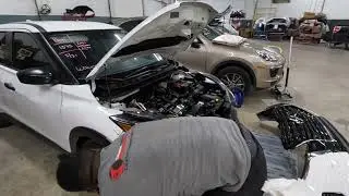 2021Nisan kick 🦵🏾front bumper removal