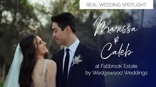 Marissa & Caleb's Gorgeous Celebration at Fallbrook Estate by Wedgewood Weddings