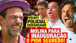 MANIA DE VOCÊ: Molina PARA INAUGURAÇÃO, mas Voley é POLICIAL DISFARÇADO! Resumo capítulo hoje