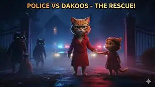 &ldquo;Mission Rescue: Maa Billi vs Dacoits 🚨🐾 | Heart Touching Pixar Cat Story&rdquo;#cats #mom #3dpixar #fypシ 
