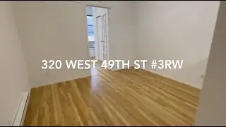Walkthrough: 320 West 49th Street #3RW