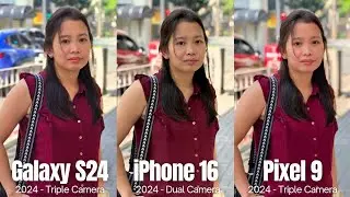 Сравнение камер Galaxy S24, iPhone 16 и Pixel 9 (подробный обзор камер)