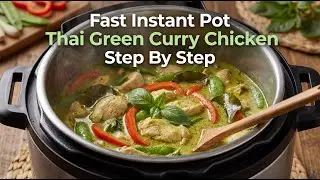 Fast Instant Pot Thai Green Curry Chicken Cooking Guide Step By Step