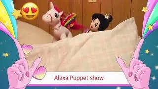 #17 The  Puppet show of Alexa with her favorite doll, Chang e. Ading Alexo Aj, the audience, 🥰