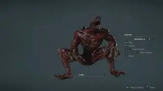 Resident Evil 2 Remake All Models and Animations Viewing (No Commentary)