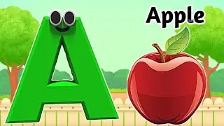 A for Apple B for Ball । अ से अनार । Abcd rhymes I Abc phonics song I Kids Nursery Alphabet Video 
