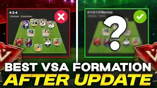 Best VSA FORMATION To Score More Goals Easily in FC Mobile‼️ (After Gameplay UPDATE)