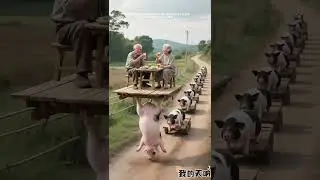 Fun things in the countryside, watch and laugh, never imagined, funny😂, b absurd video