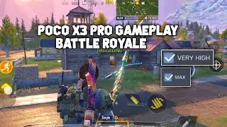 POCO X3 PRO BATTLE ROYALE GAMEPLAYE AT VERY HIGH GRAPHICS AND MAX FRAME RATE SEASON 3 CALL OF DUTY