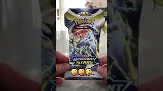 *SILLY!* Pokemon Brilliant Stars Booster Pack Opening! #shorts