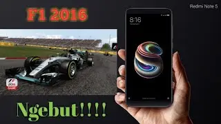 F1 2016 android!!!! Gaming Test on Redmi note 5 AI 4/64gb