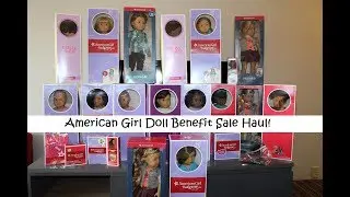 American Girl Doll Benefit Sale Haul 2018