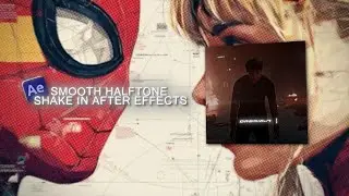 Smooth Halftone Shake Effect | After Effects Tutorial