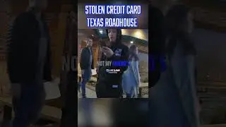 He Cried After Using a Stolen Credit Card at Texas Roadhouse #police #bodycam #subscribe